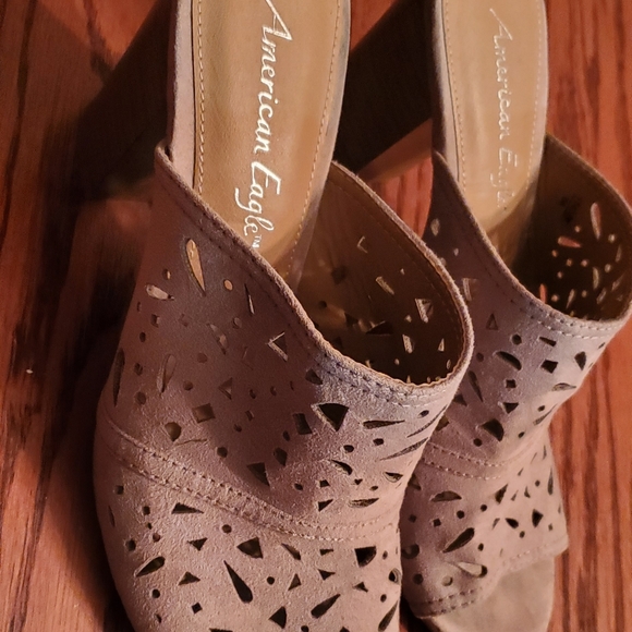 American Eagle Open Toe Sandle Size 8 - Picture 2 of 4